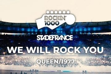 1000 Musicians Play “We Will Rock You”
