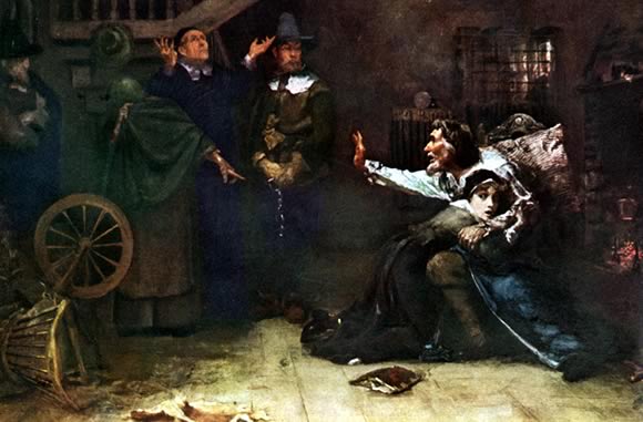 Accused Of Witchcraft By Douglas Volk 1884