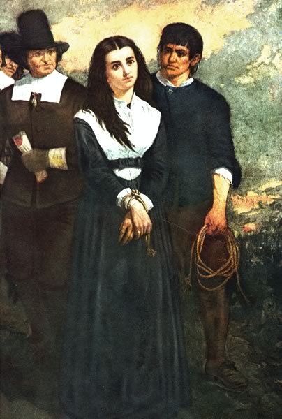 "Witch Hill" Or "The Salem Martyr" By Thomas Slatterwhite Noble 1869